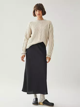 VILA | Midi falda VIELLETTE | schwarz